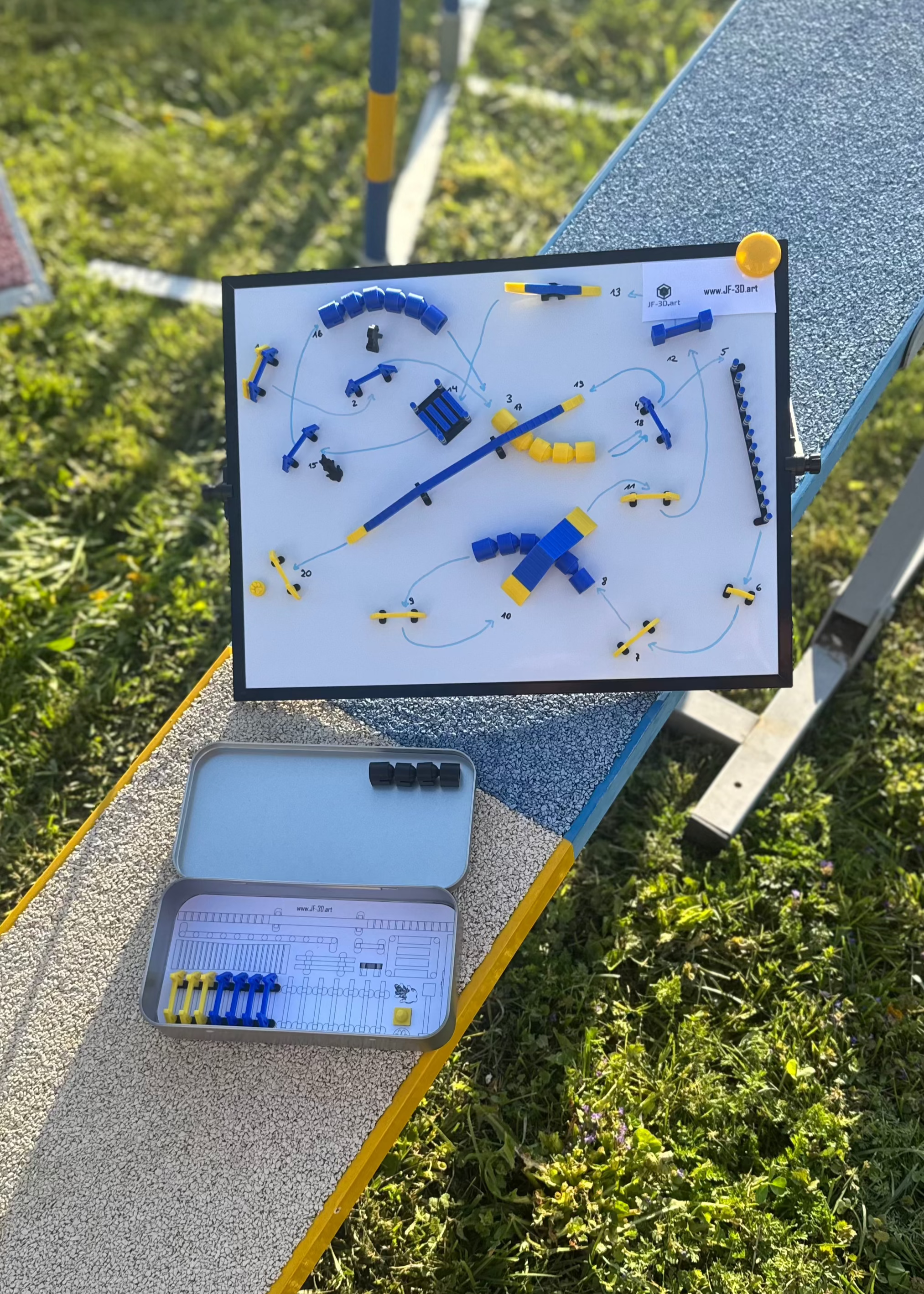 Agility 3D Mini Trainingsset magnetisch (Coming soon) - JF-3D.art 