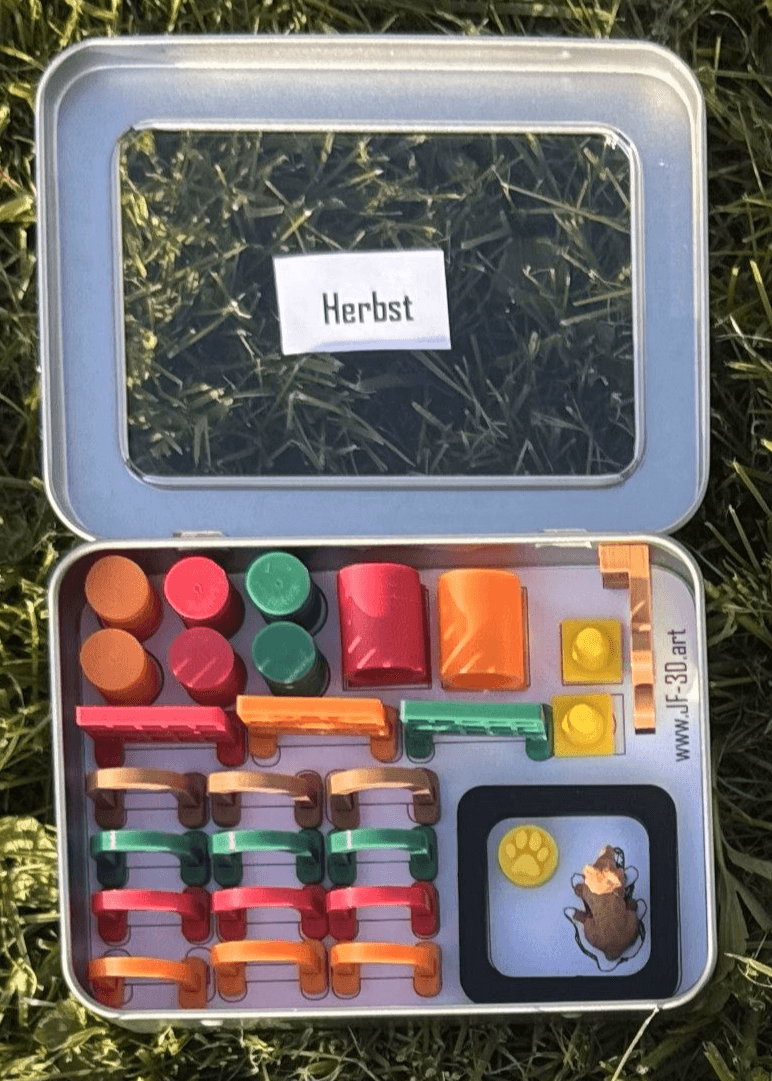Hoopers 3D Mini Trainingsset magnetisch 4-Jahreszeiten - JF-3D.art 