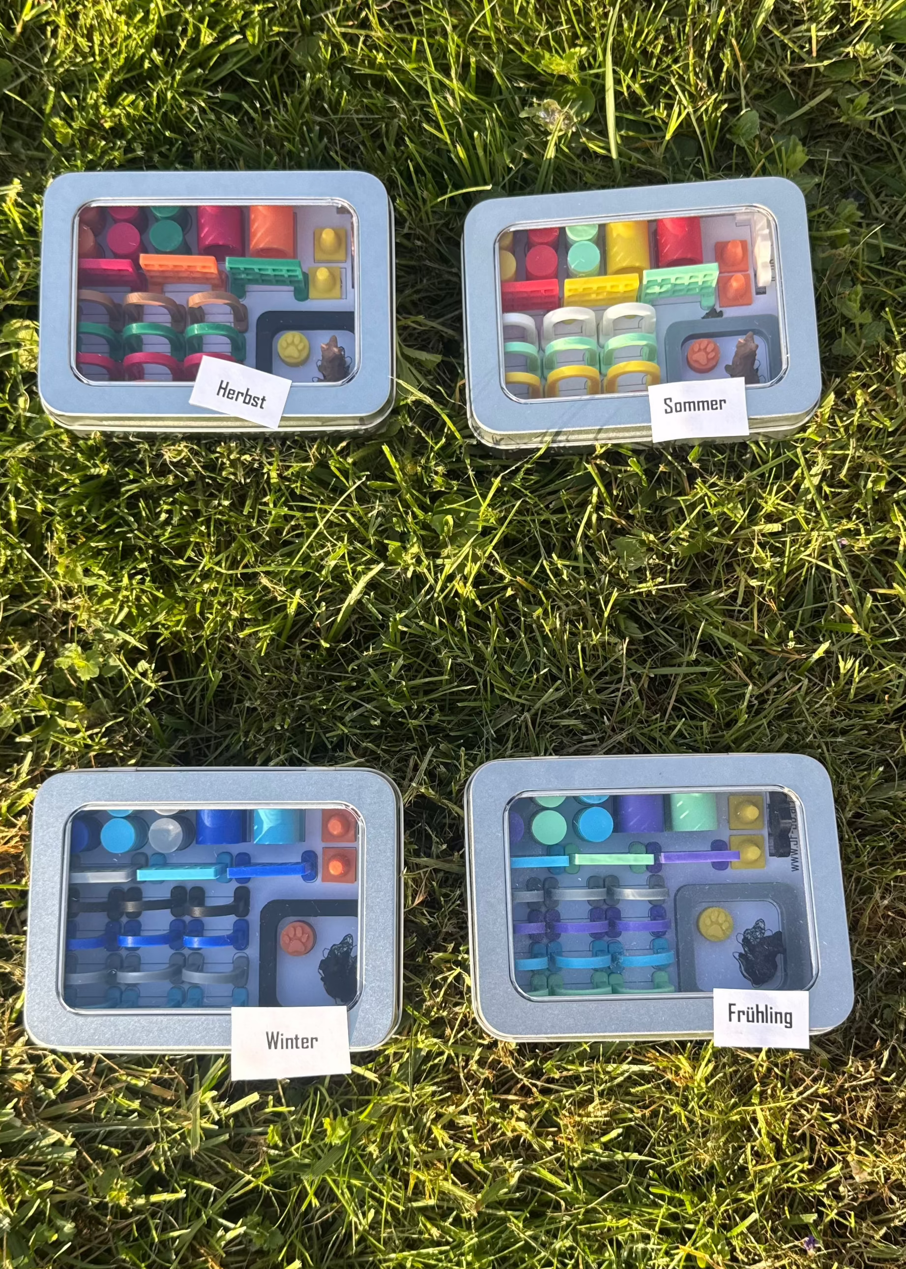 Hoopers 3D Mini Trainingsset magnetisch 4-Jahreszeiten - JF-3D.art 